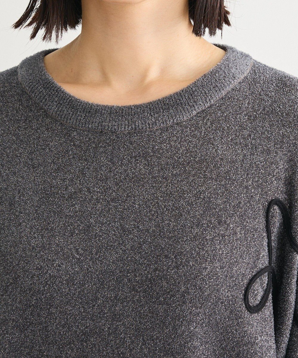 Green Parks 刺繍コードニットプルオーバー 