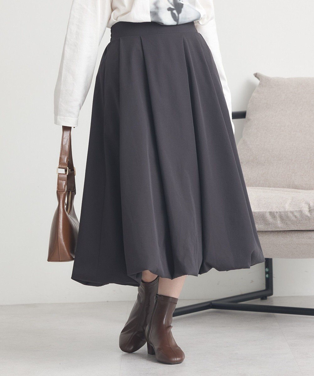 earth music&ecology バルーンミディスカート 