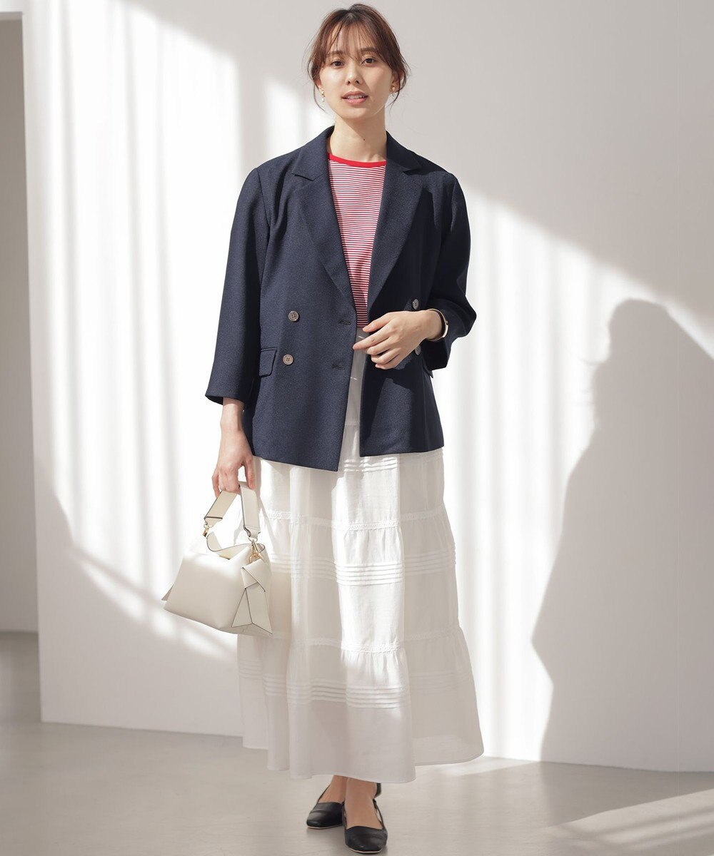 組曲 ライトリネンライク ジャケット 