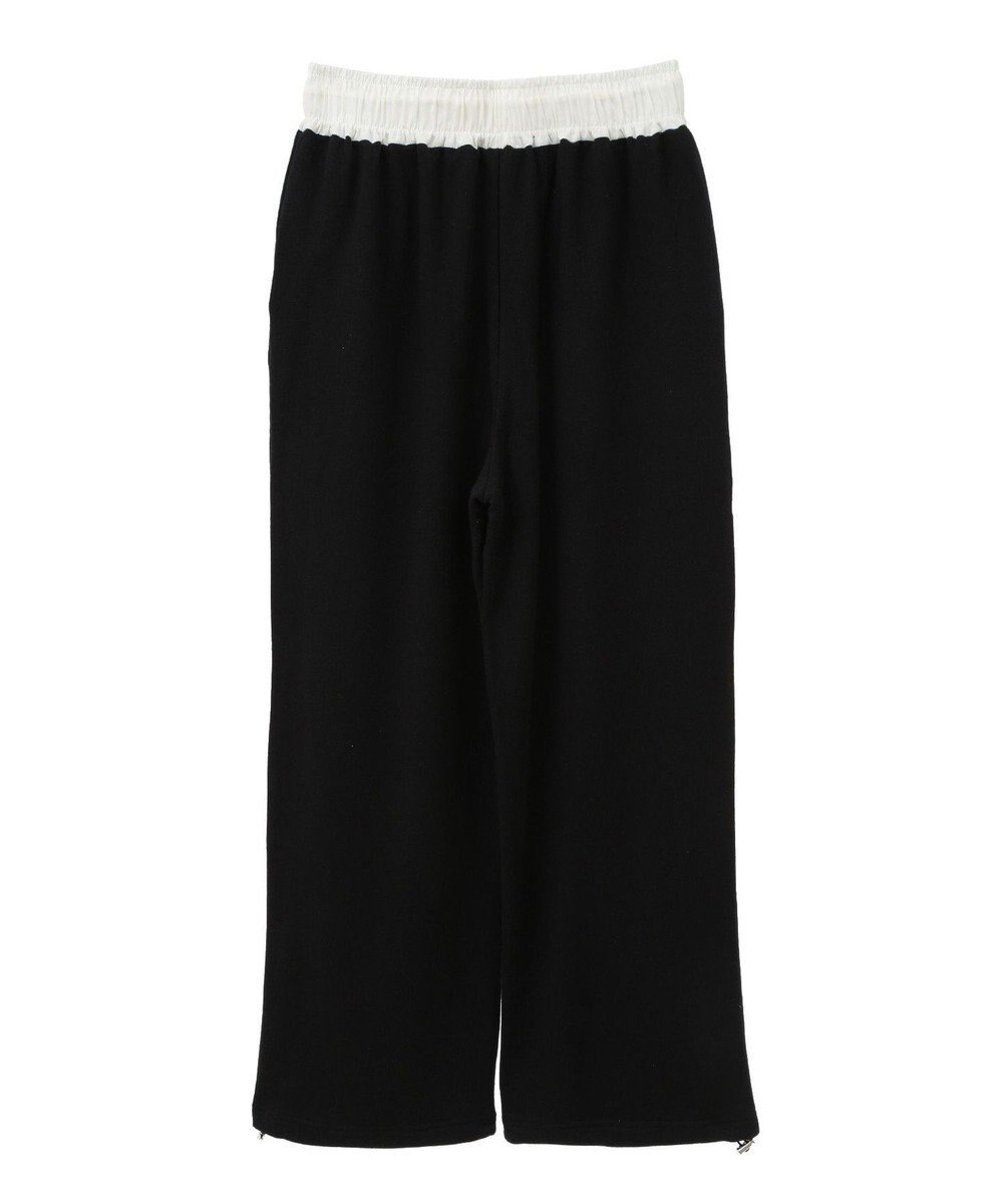 Green Parks ウエスト配色切替スウェットパンツ 