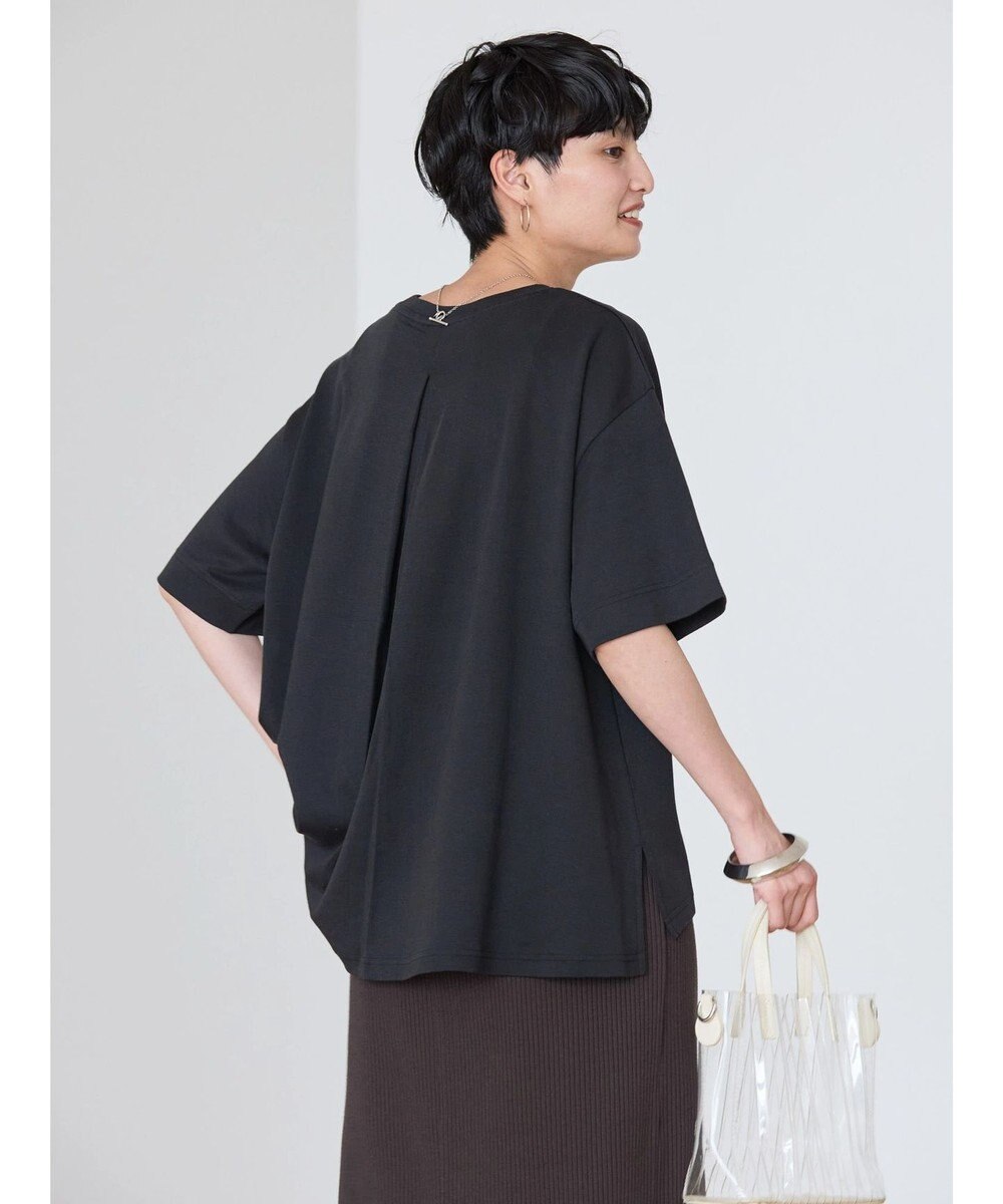 AMERICAN HOLIC 抗菌防臭＋接触冷感クルーネックカットプルオーバー 