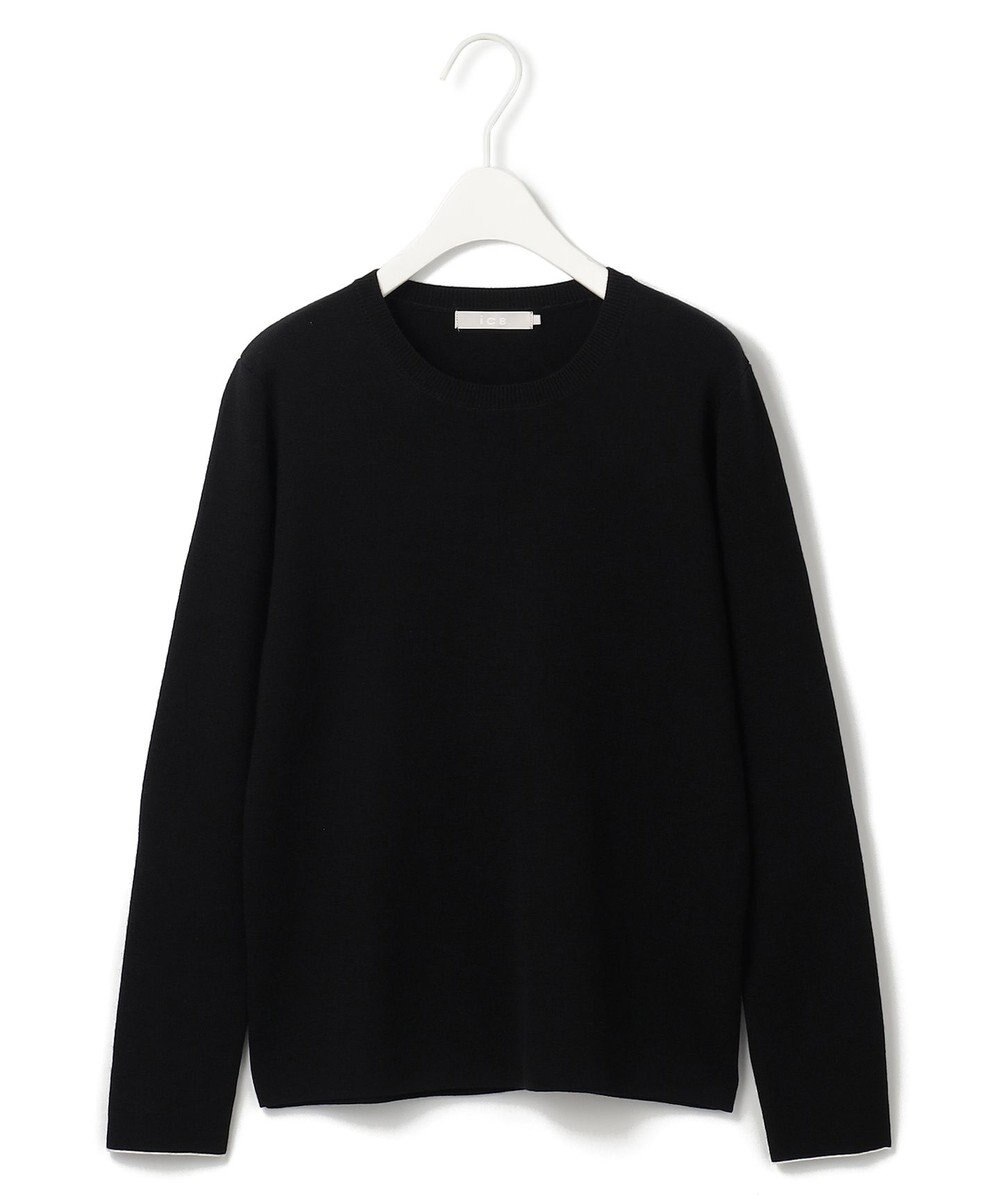 ICB 【洗える】 エクストラファインメリノ クルーネックプルオーバー 