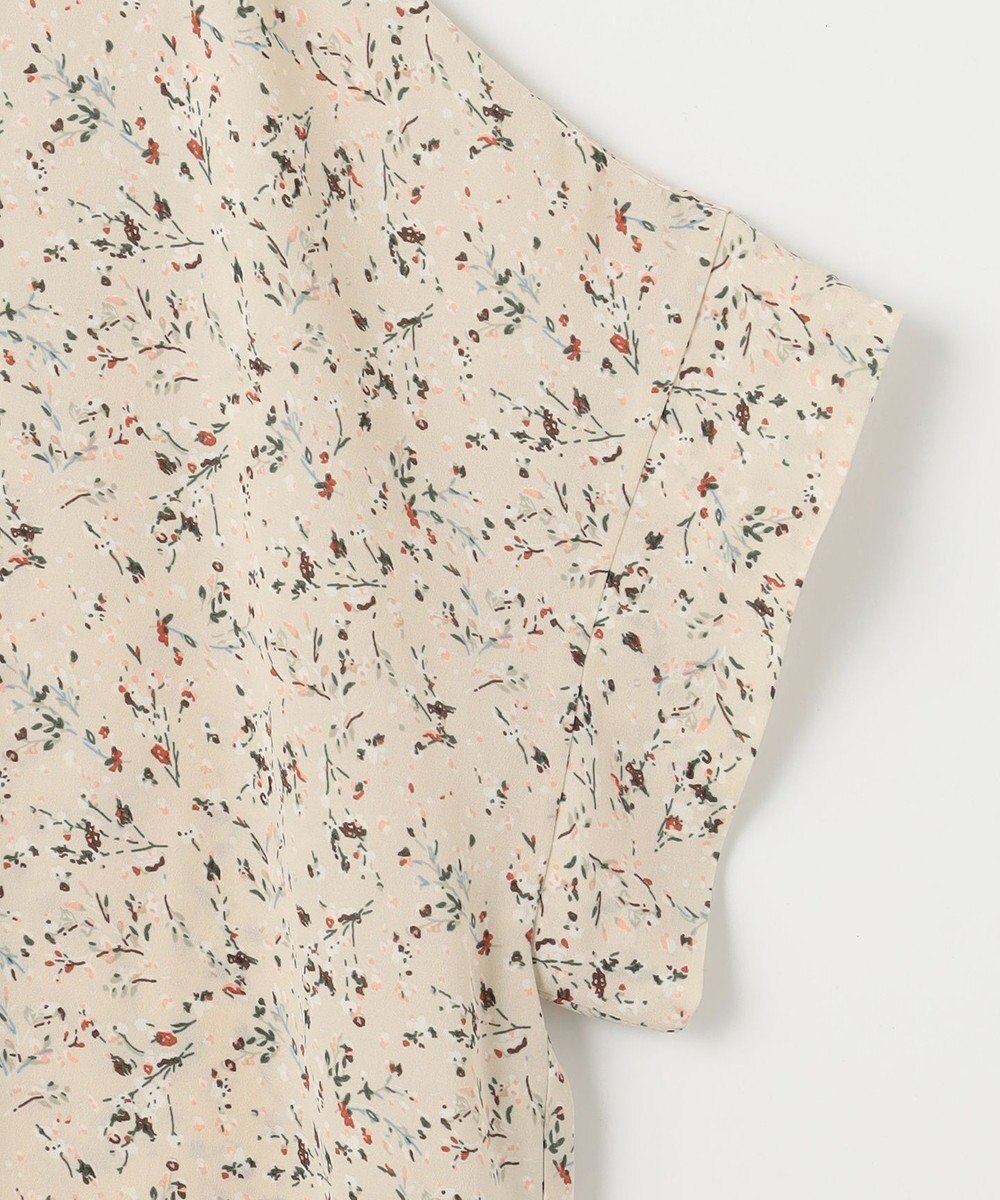 ANY 【洗濯機可】プリントブラウス 