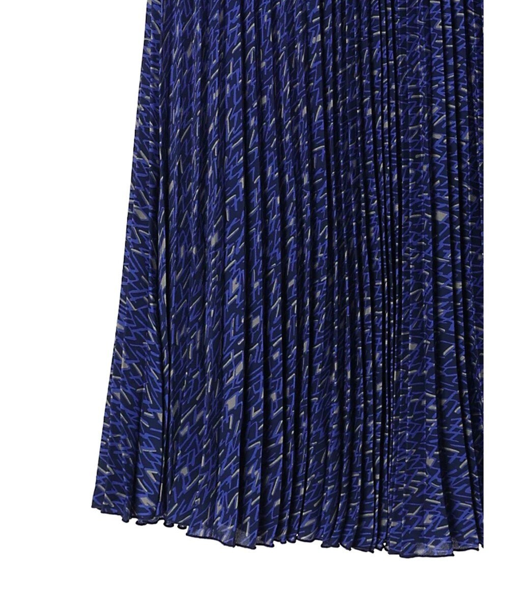 AMERICAN HOLIC 丈違いプリントプリーツスカート 