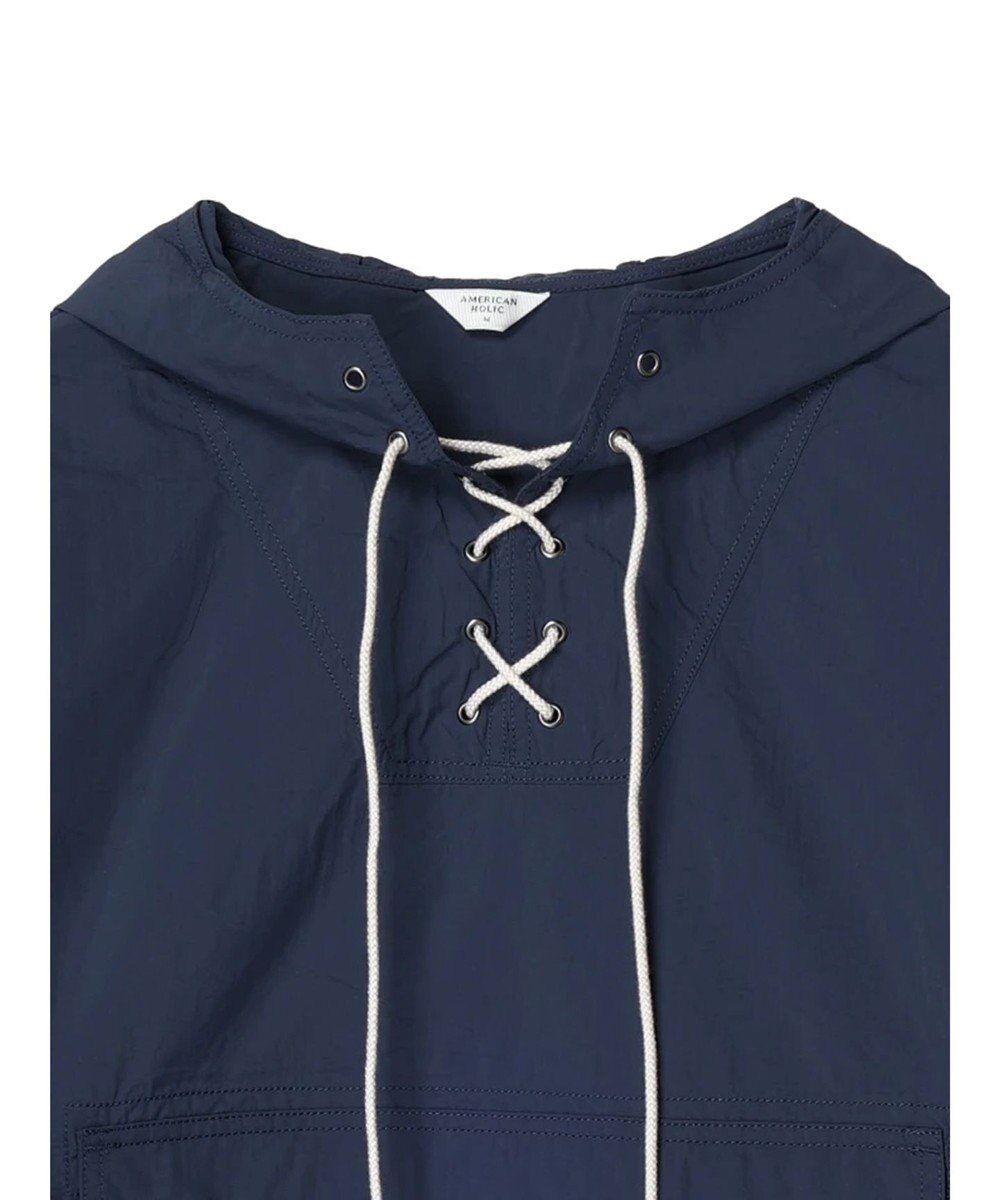 AMERICAN HOLIC ポケッタブル撥水加工アノラックパーカー 