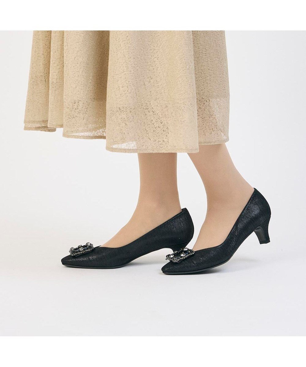 Riz raffinee <Riz raffinee>ビジューバックルパンプス 