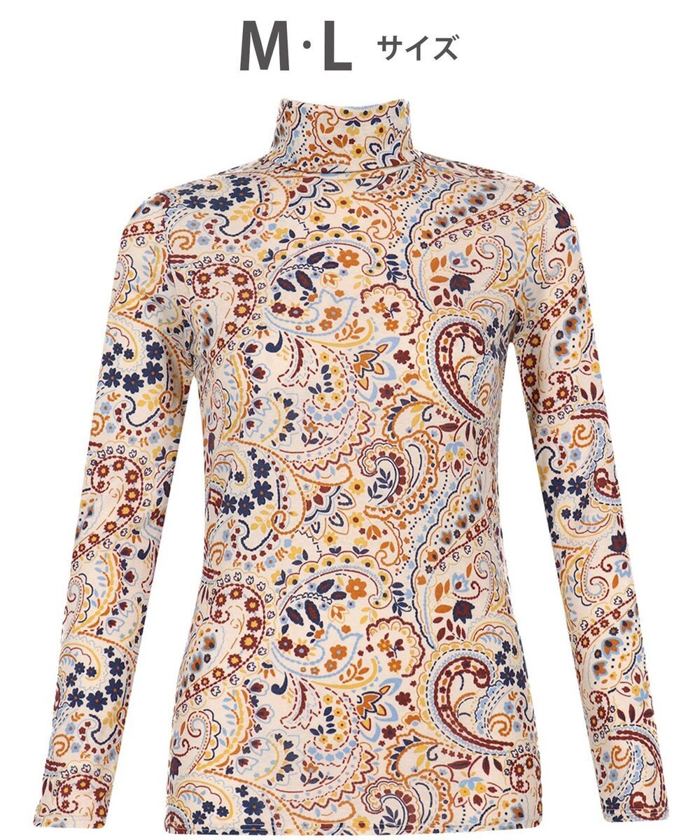 WACOAL あったかTシャツ あったかインナー アウターとしても利用可 保温性 ハイネック 10分袖 長袖 レディース CLD726 /ワコール 