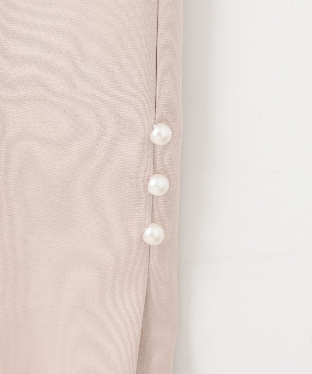 Feroux 【洗える】パールポイントテーパード パンツ 