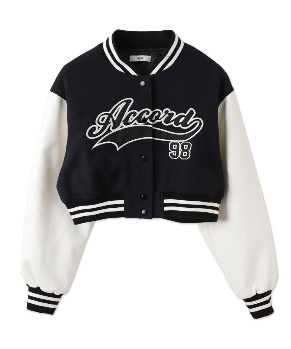 WEGO スタジアムロゴショートスタジャン 