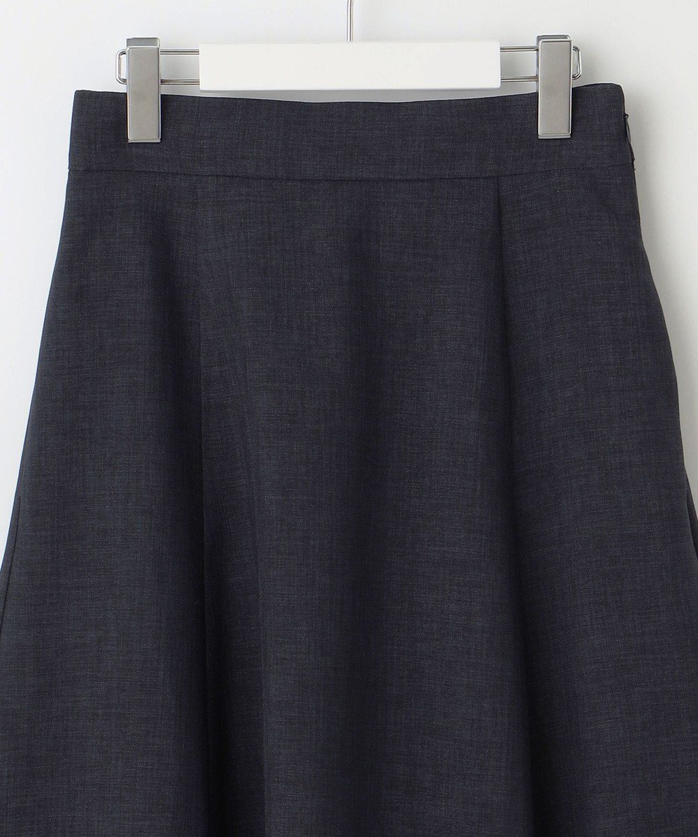 Feroux 【洗える】パールボタンジャケット×スカート セットアップ 