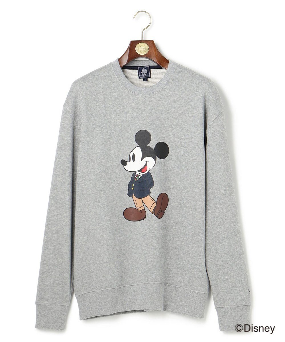 J.PRESS MEN 【DISNEY COLLECTION】【UNISEX】イラスト スウェットシャツ / ミッキーマウス 
