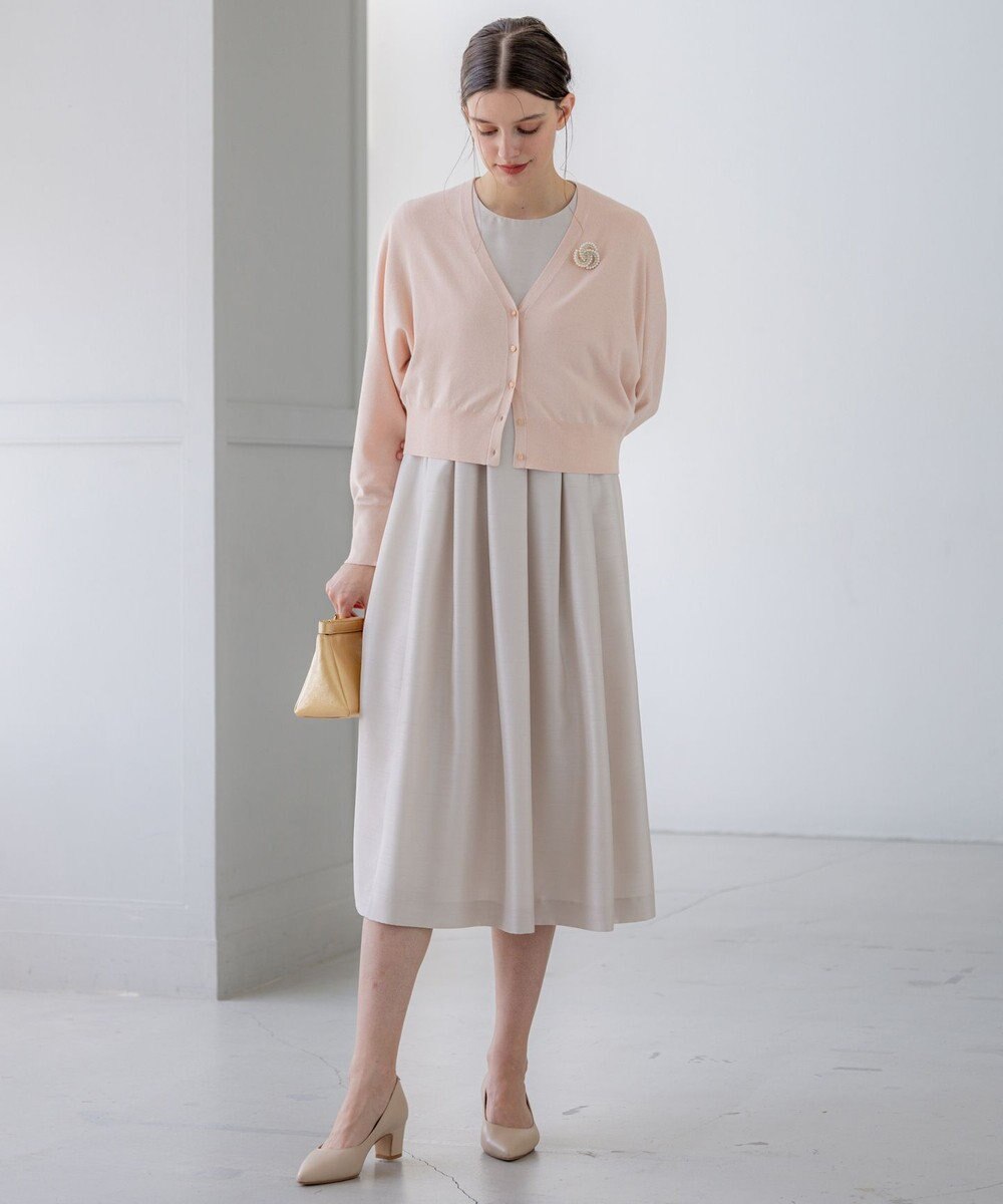 23区 S 【APPLAUDIR】コンパクト ドルマンスリーブ ラメカーディガン 