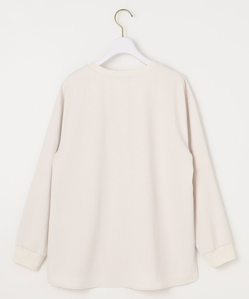 ANY SIS 【洗える】ジョーゼットロゴＴ ブラウス 