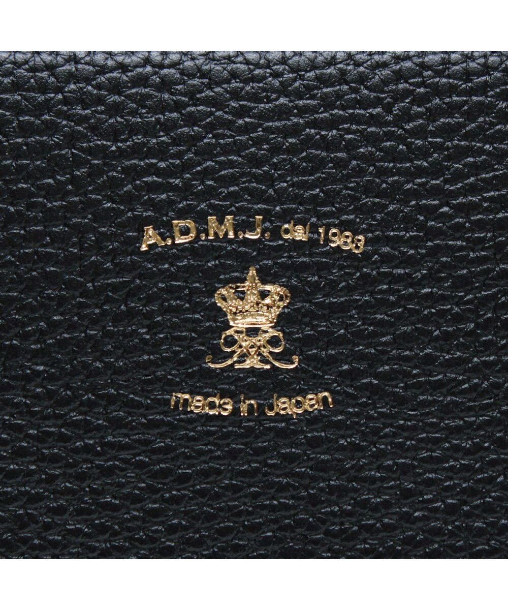 A.D.M.J. 【牛革】アノニマス/A4サイズ対応クリスタルビー付ボストン34cm 