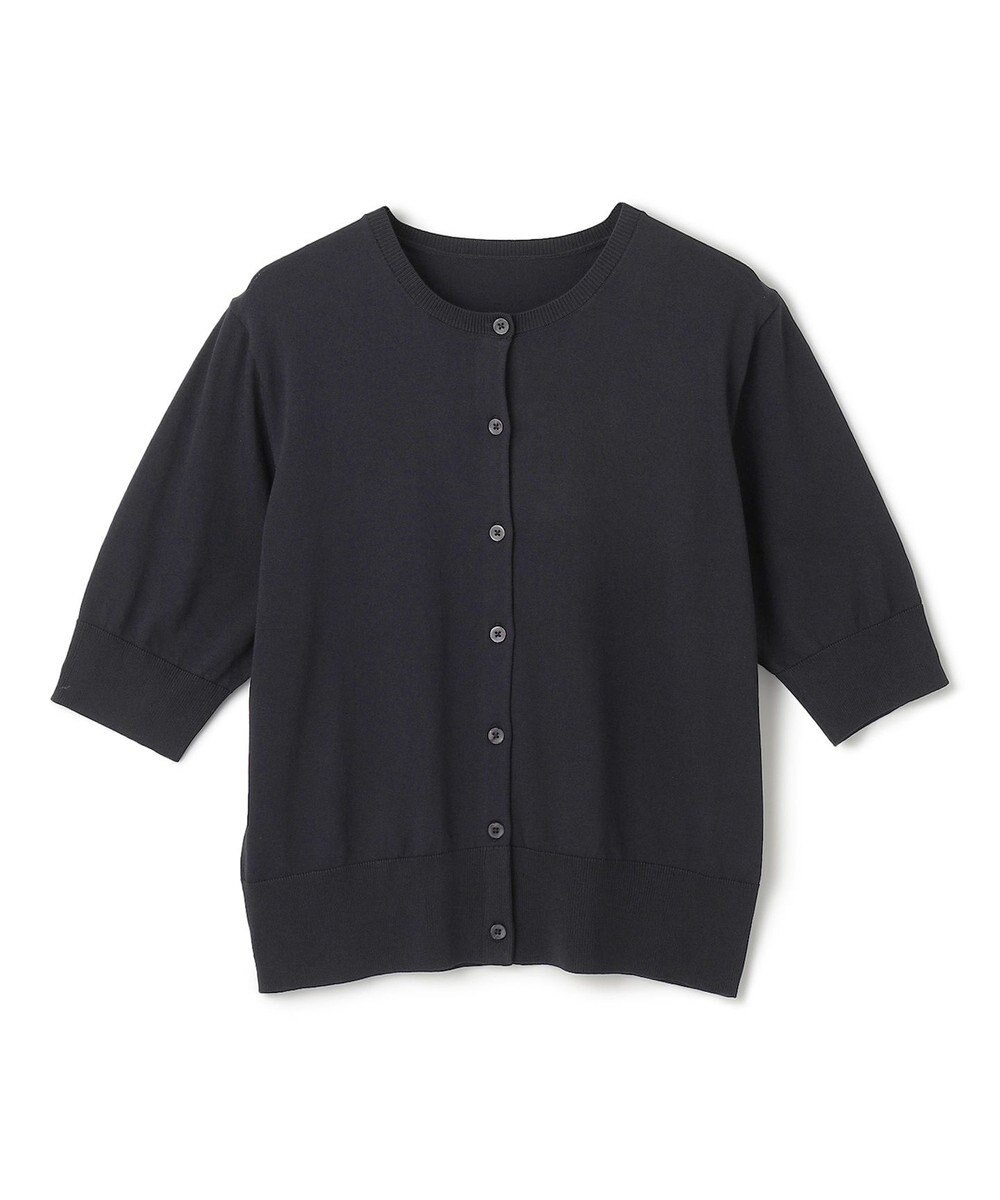 UNFILO L スゴ機能美 ハーフスリーブ カーディガン 