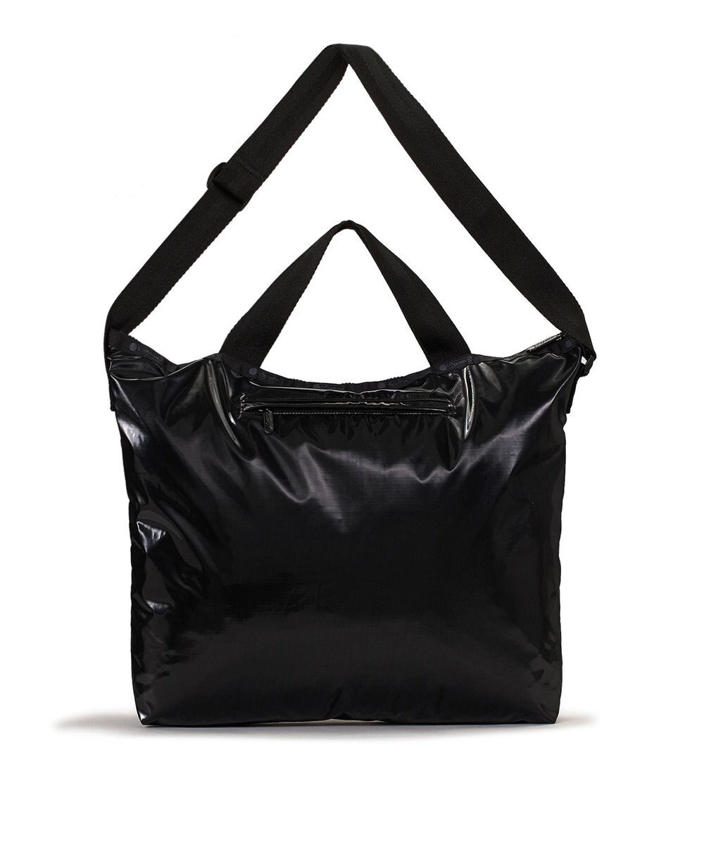 LeSportsac DELUXE ZIPTOP TOTE/ブラックシャイン 