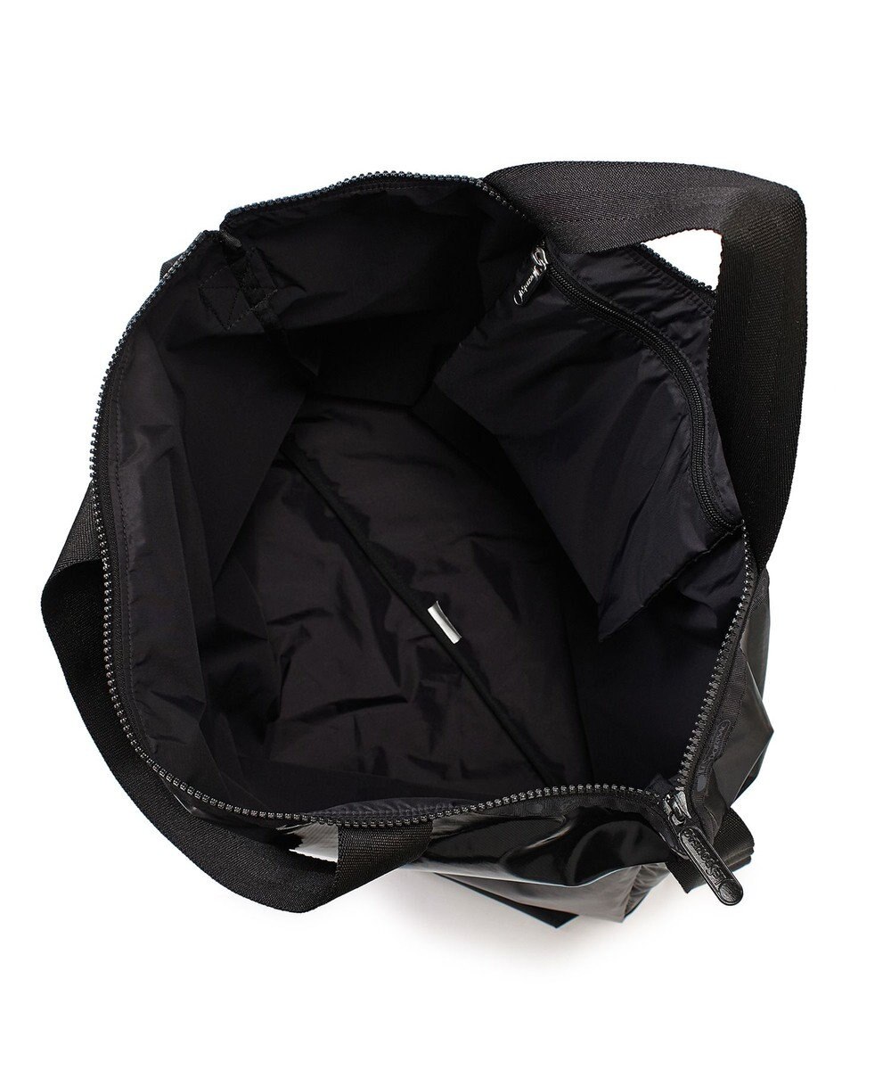 LeSportsac DELUXE ZIPTOP TOTE/ブラックシャイン 