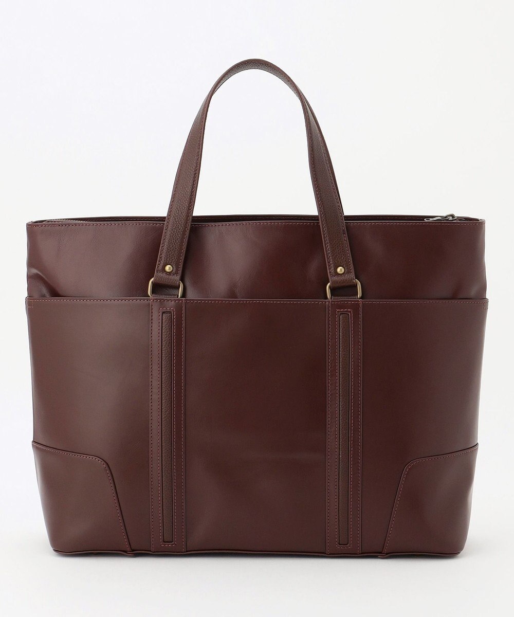 JOSEPH ABBOUD 【JOSEPH ABBOUD 日本上陸30周年・牛革/軽量】オイルドレザートートバッグ 