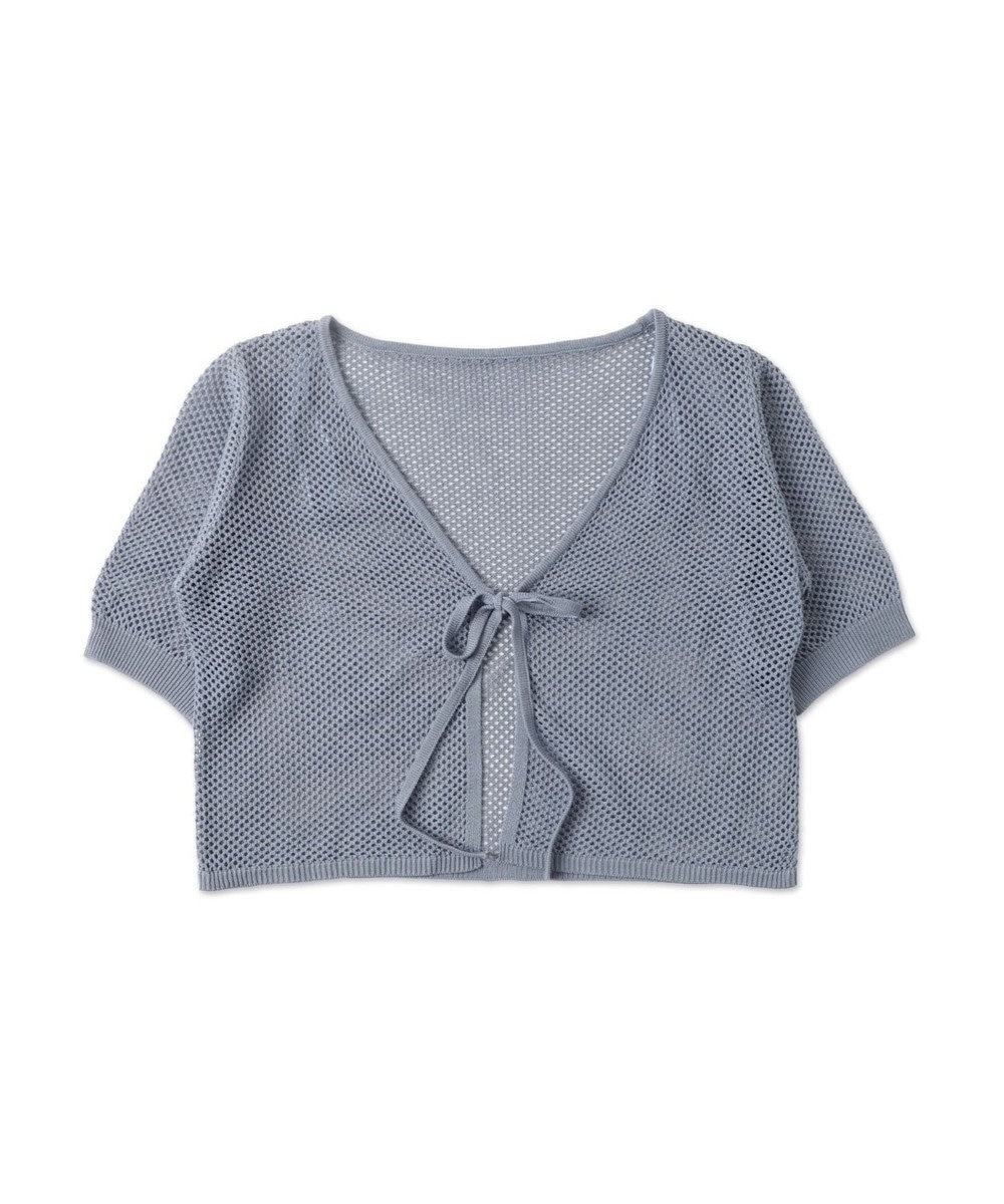 WEGO 【２点セット】半袖メッシュアンサンブルカーデ 