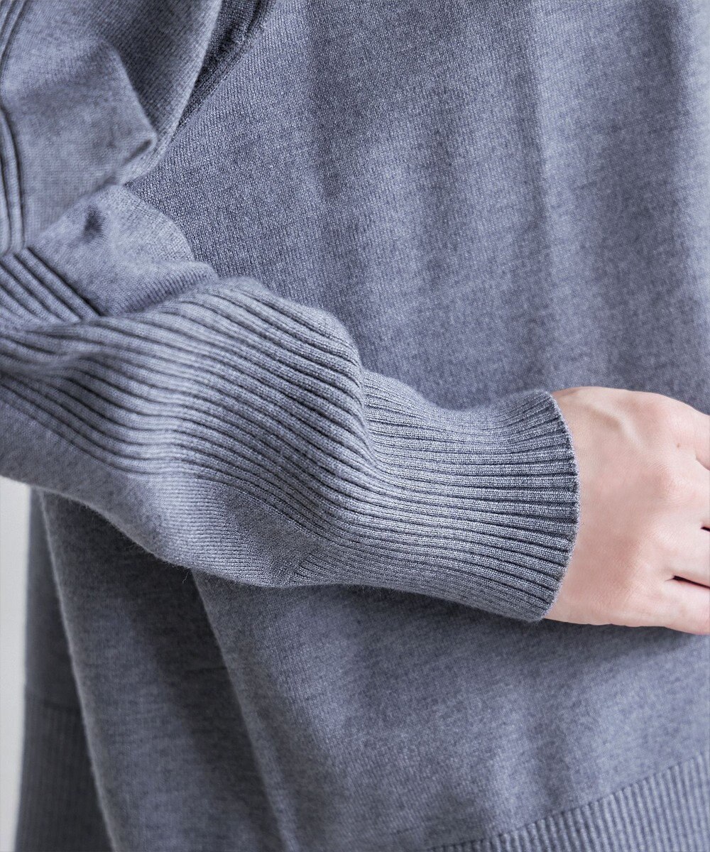 Tiaclasse 【洗える】エンボスロゴニットプルオーバー 