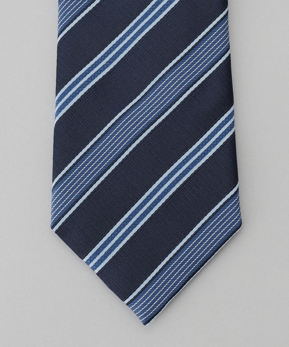 GOTAIRIKU 【日本製】シルク ネクタイ_ストライプ 