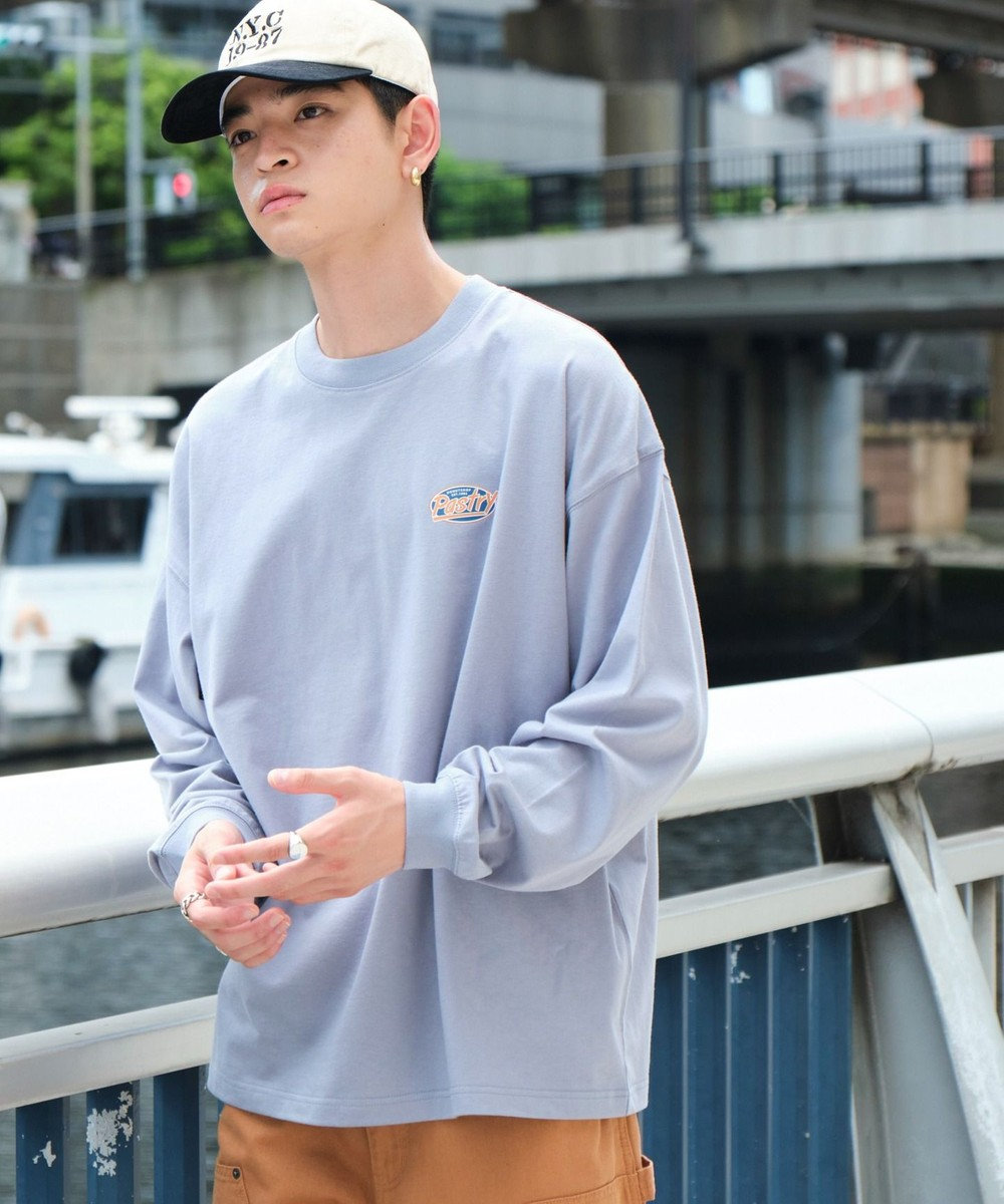 WEGO 【ユニセックス着用ITEM】サークルロゴBIG　T（LS） 