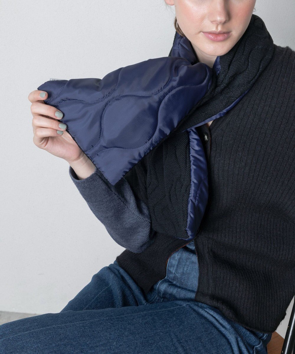 TRICOTE BUMPY REVERSIBLE SCARF／凹凸リバーマフラー 