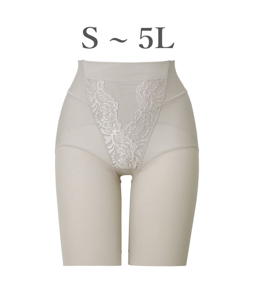 BRADELIS New York 【BRADELIS NewYork peace】綿混ストレッチハイブリッドガードル25 クロッチ付きで1枚履き可能な補整ガードル 消臭機能付き ブラデリス 