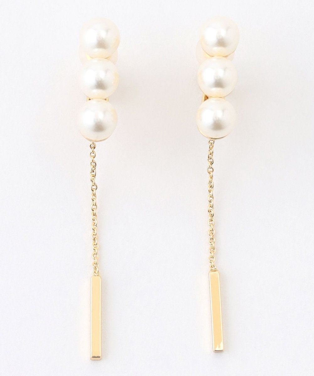 ANY 【WEB限定】パールチェーンイヤリング 