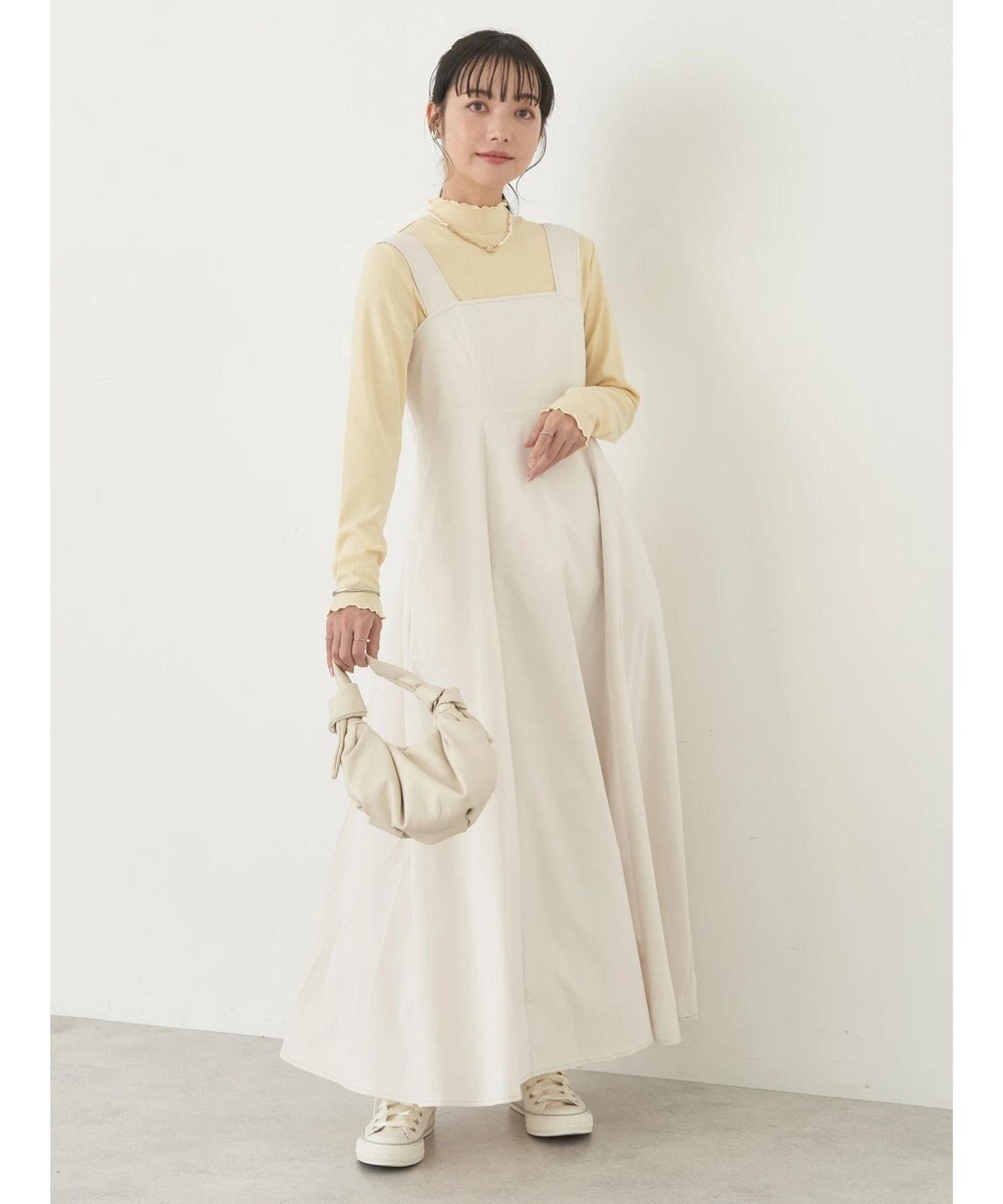 earth music&ecology ステッチジャンドレ 