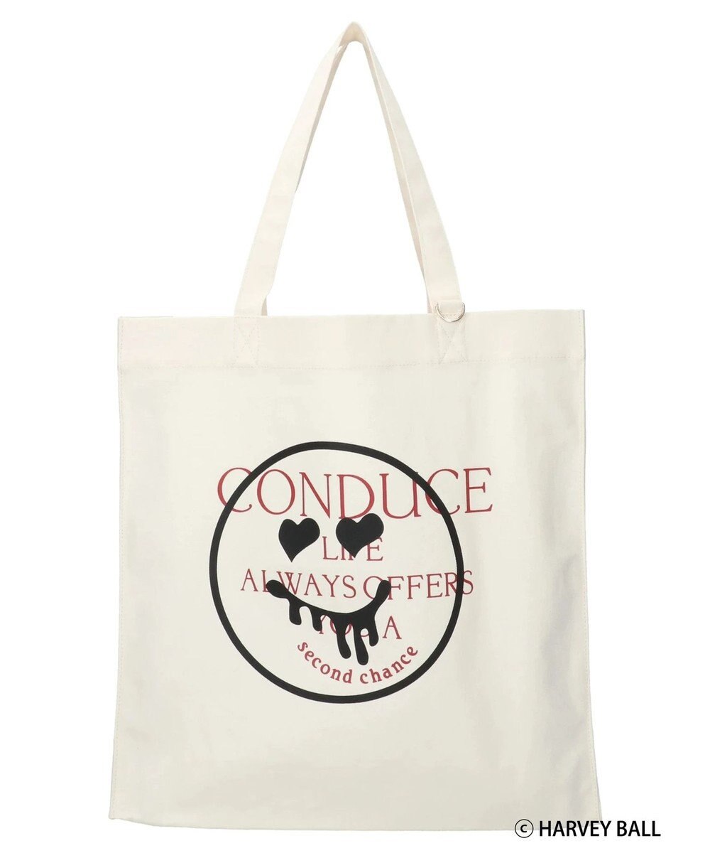 Green Parks Ｓｍｉｌｅｙ　Ｆａｃｅ／スマイルプリントＢｉｇトートバック 