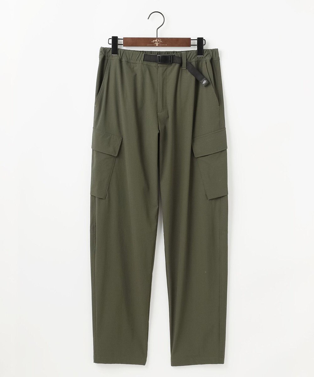 JOSEPH ABBOUD MOUNTAIN 【2wayストレッチ/軽量/ECO撥水】ナイロンリップ2wayストレッチ トレッキングカーゴパンツ 