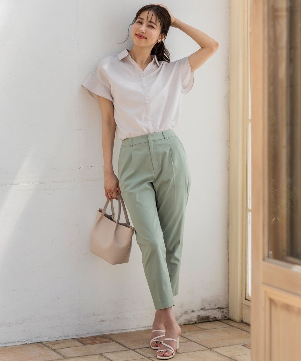 ANY SIS S 【UVケア】クールタッチミラクルガード テーパード パンツ 