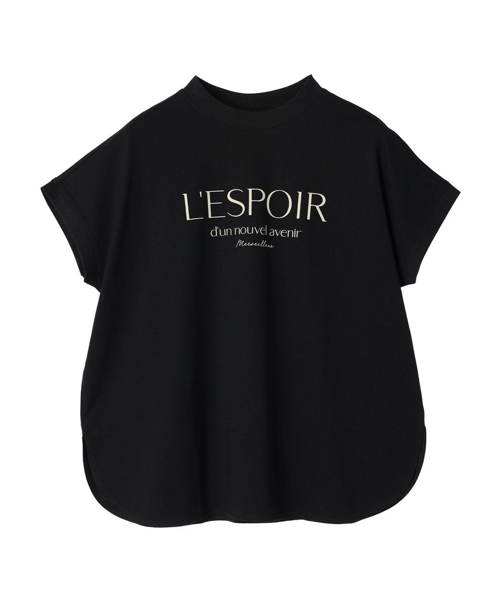 Green Parks 汗染み防止フレンチスリーブロゴＴシャツ 