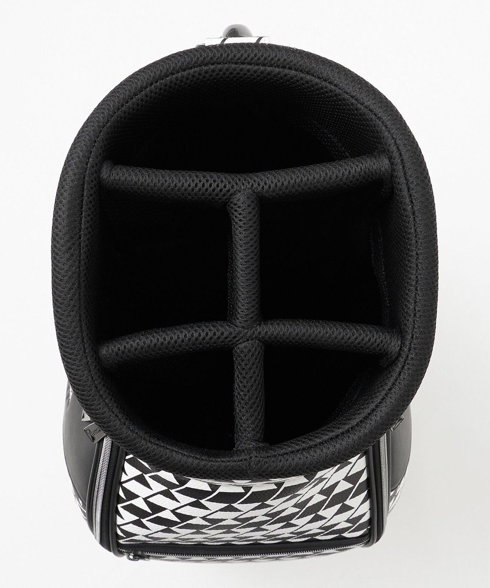 23区GOLF 【UNISEX】フラッグ総柄キャディバッグ　他と被らないデザイン 