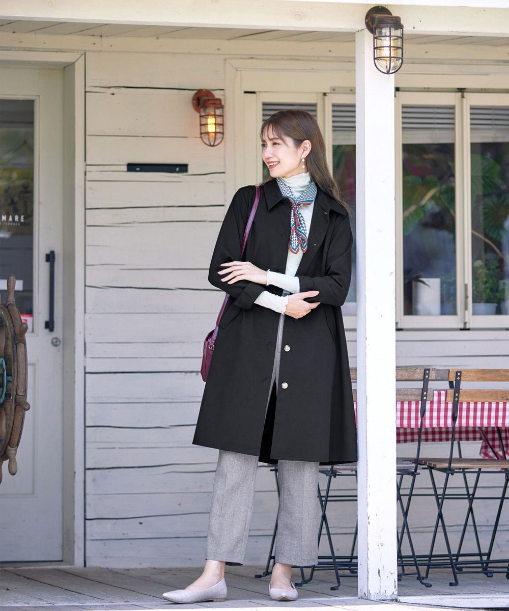 Tiaclasse 【洗える】ステンカラーコート 