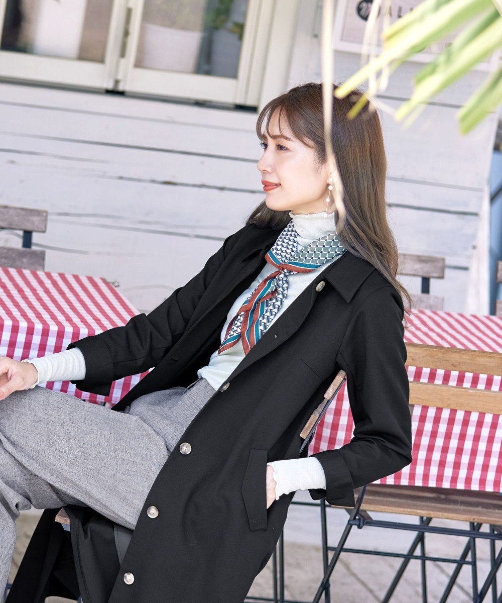 Tiaclasse 【洗える】ステンカラーコート 