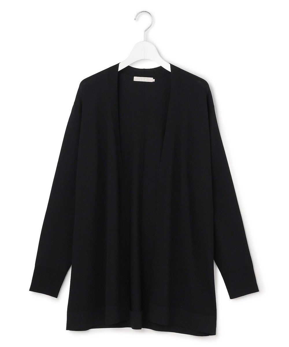 ICB L 【先行予約】 シンセティックハイゲージ ロングカーディガン 