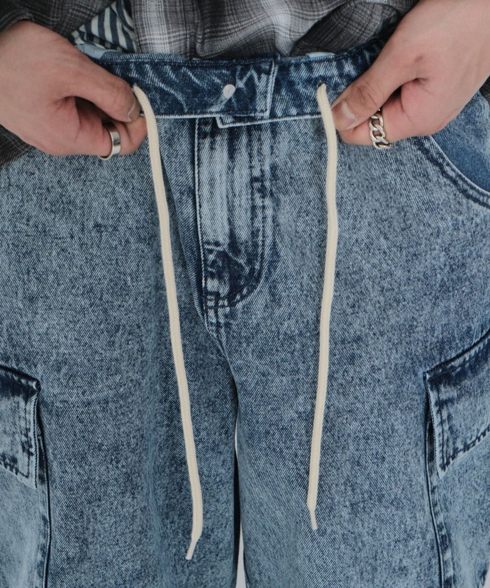 WEGO 2WAYマルチデニムカーゴパンツ 