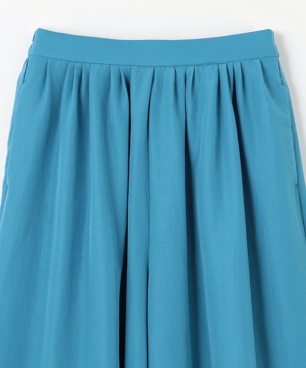 ANY L 【洗濯機可/ウエストゴム/UVケア】スパンボイル撥水スカートパンツ 