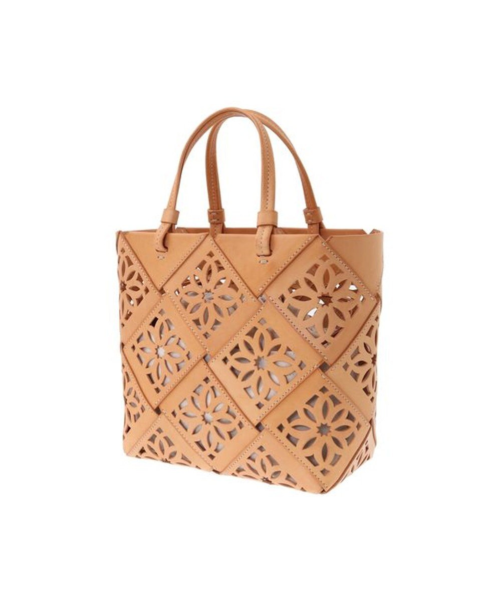 genten サスカットバスケット手提げバッグ＜M＞ 