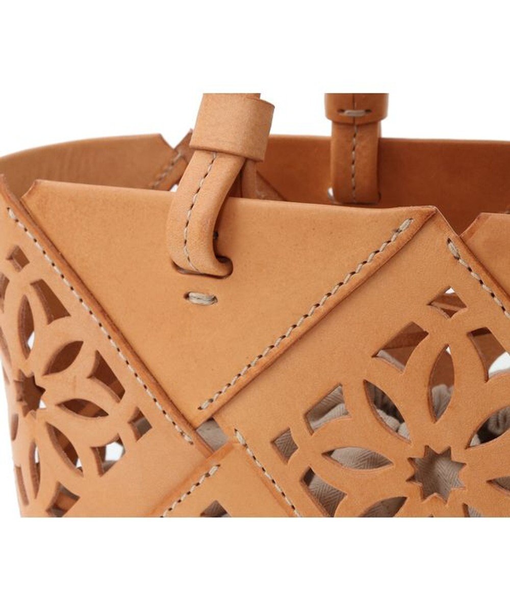 genten サスカットバスケット手提げバッグ＜M＞ 