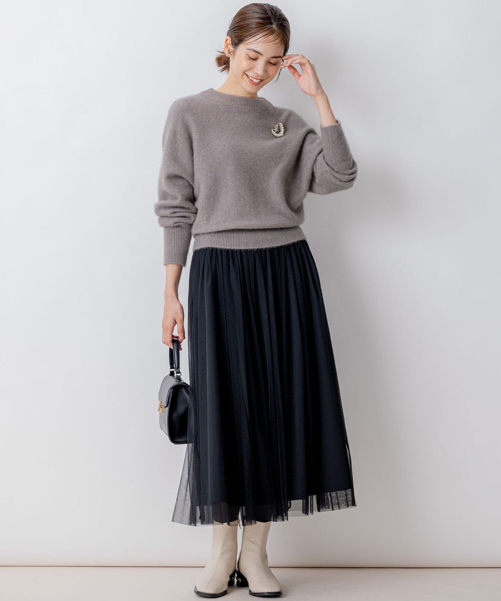 組曲 FOXミックス ニット 