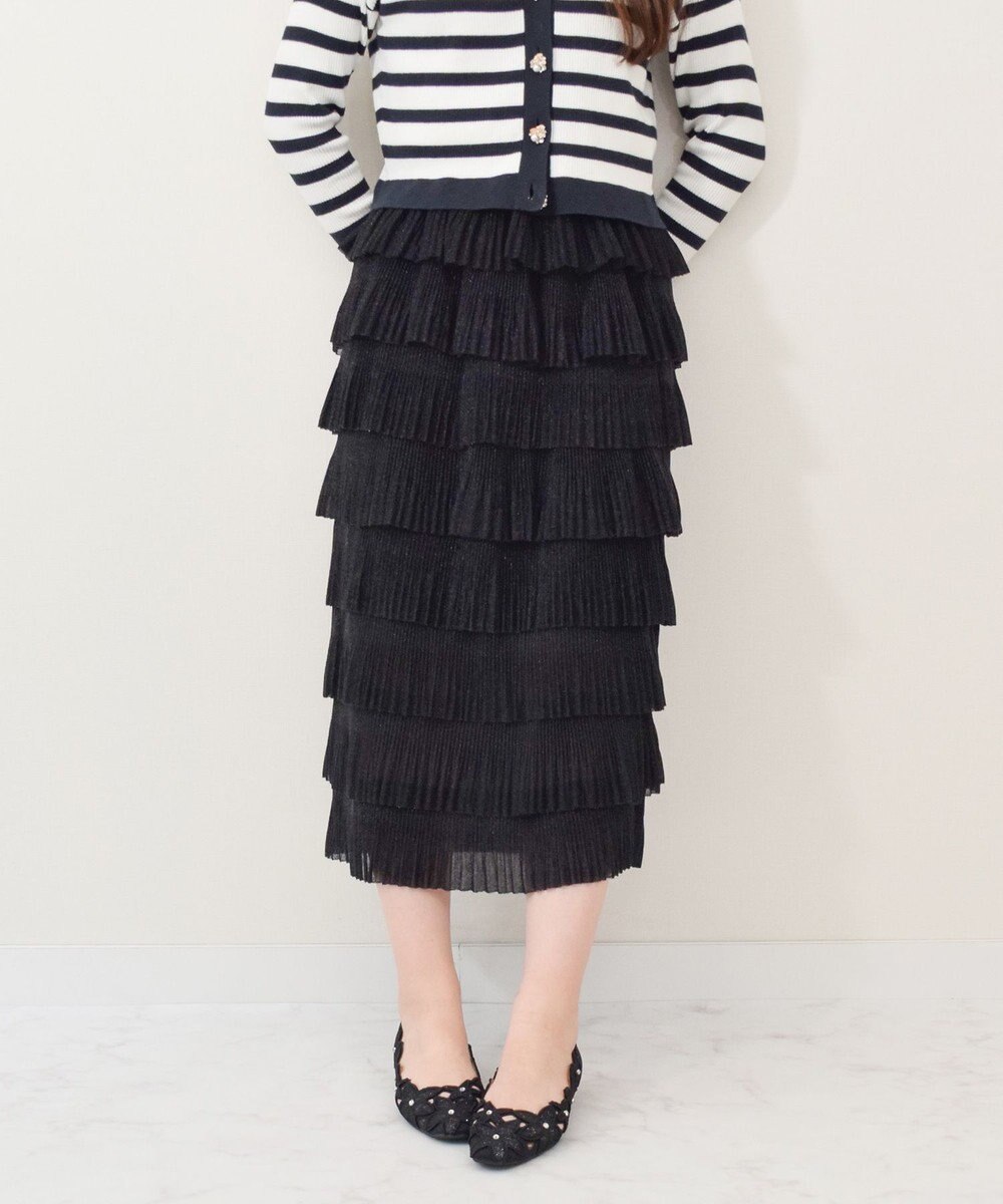 Bridget Birkin 【Bridget Birkin】フラワーカットワークラメパンプス 