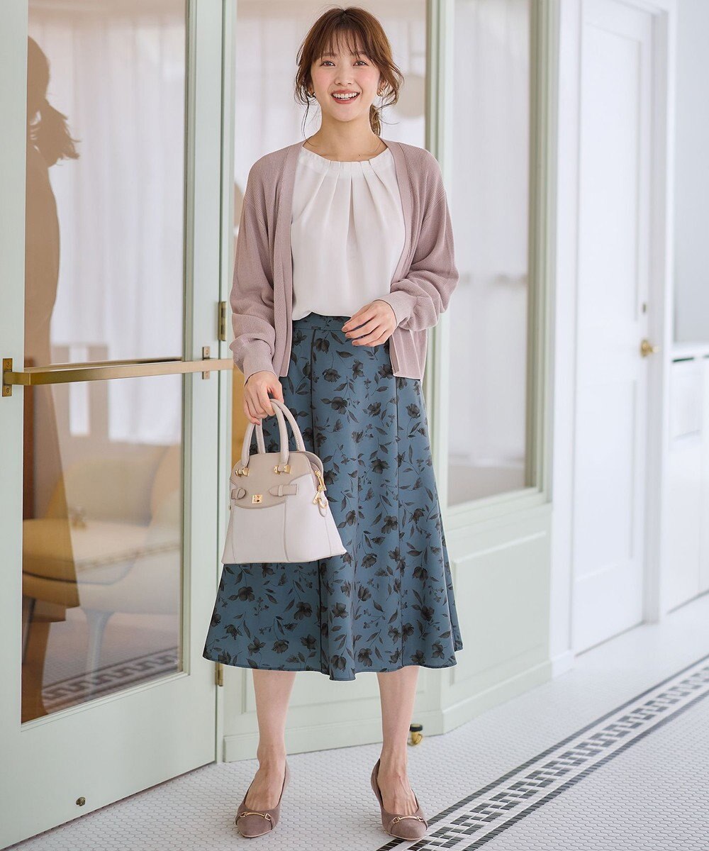 ANY SIS 【洗える】ショートレングストッパー カーディガン 