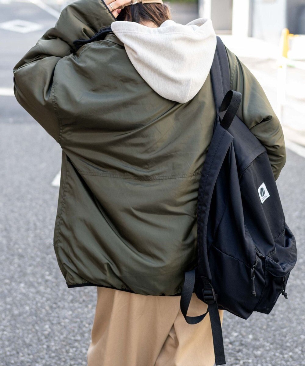 WEGO リバーシブルボアブルゾン 