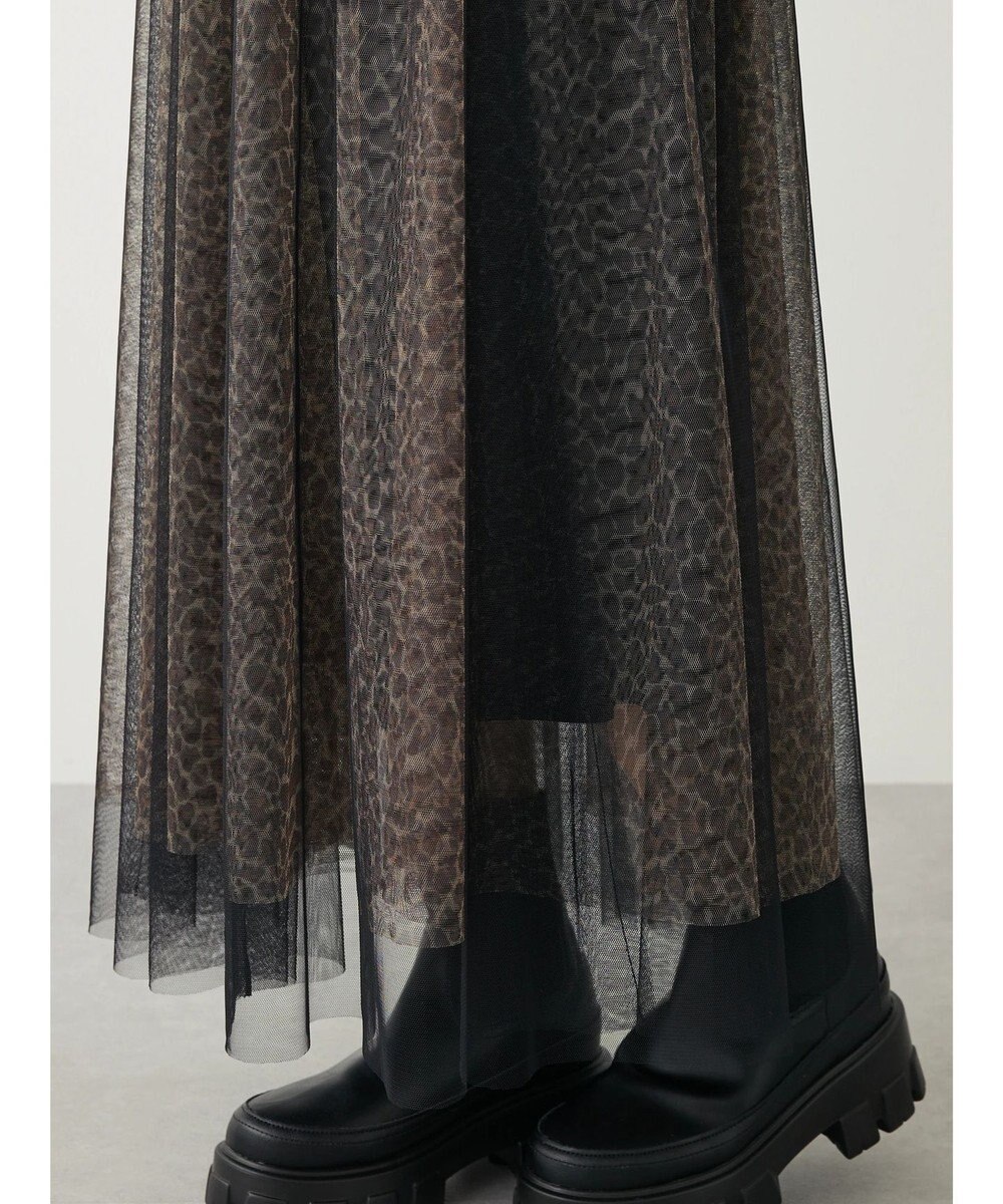 Green Parks ＳＥＴ２点　リバーシブルチュールスカート＋ペチスカート 