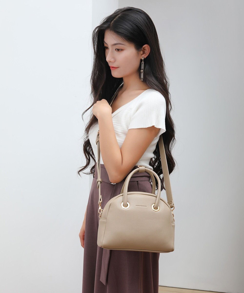 style code 【MERCURYDUO/マーキュリーデュオ】メタルアイレット　ミニボストン 