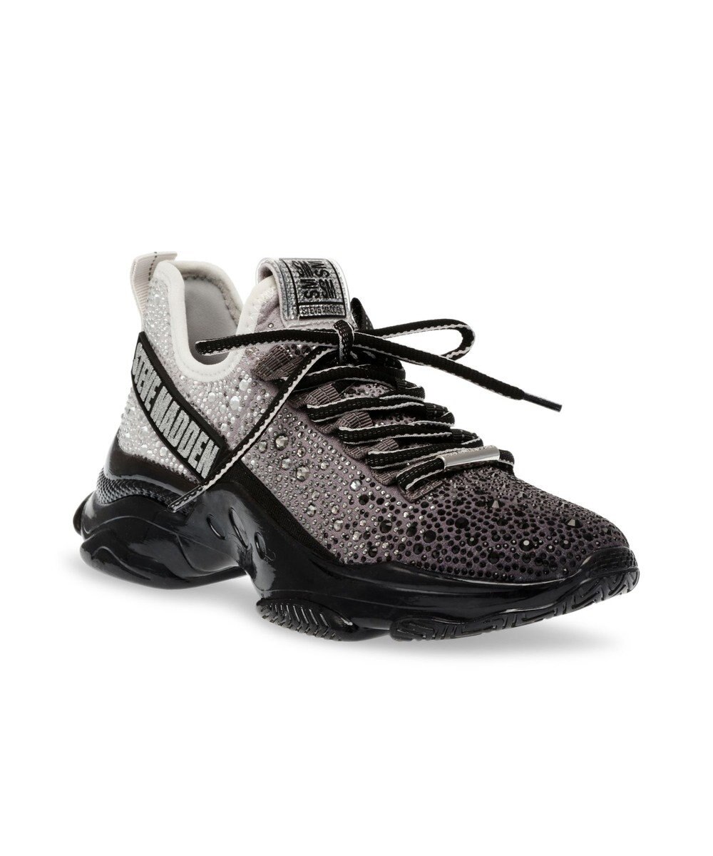 STEVE MADDEN MISTICA ビジューアクセントボリュームスニーカー 