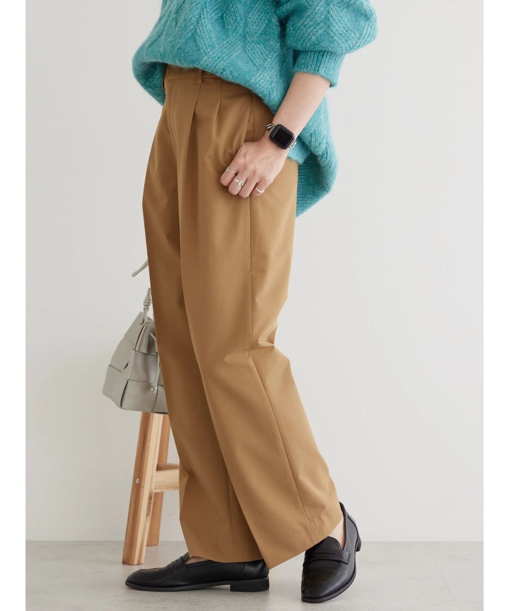 AMERICAN HOLIC 美・美・美あったかタックワイドパンツ 